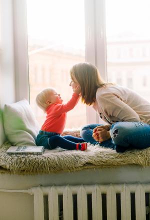 Enfant et maman